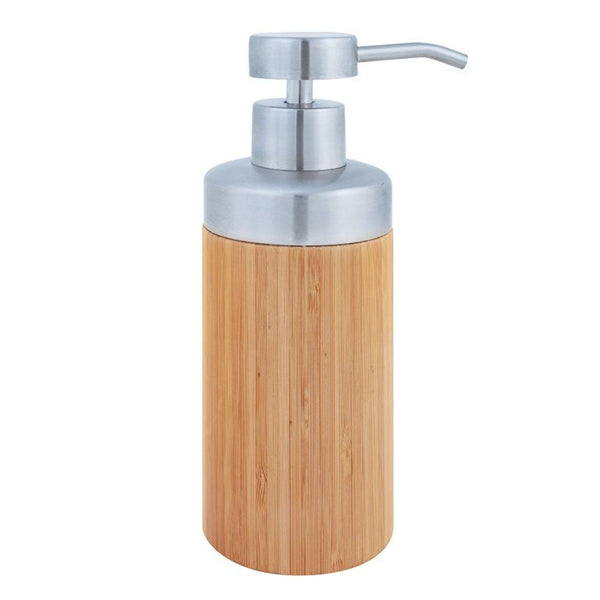 Bamboo sale soap dispenser